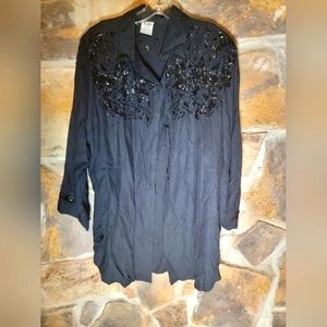 Parkay designs button down Blouse